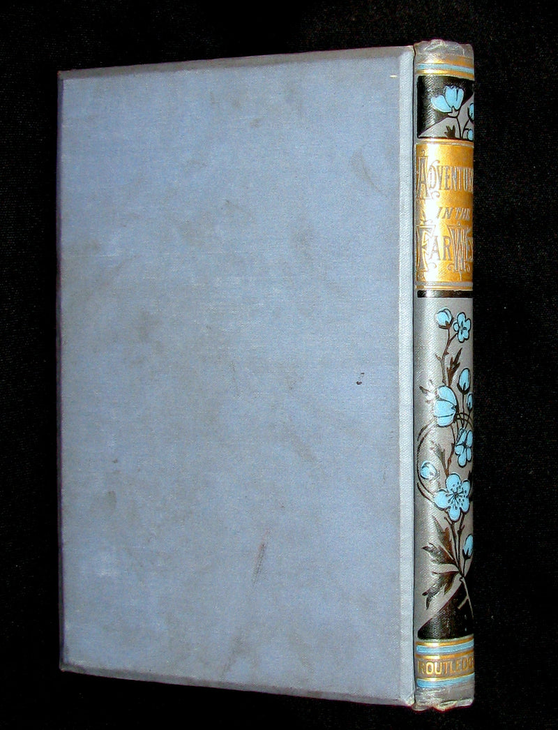 1881 Scarce Victorian Book - Adventures in the Far West by W. H. G. Kingston