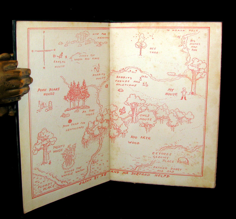 1926 Rare First Edition - A. A. Milne & Ernest H. Shepard - WINNIE-THE-POOH