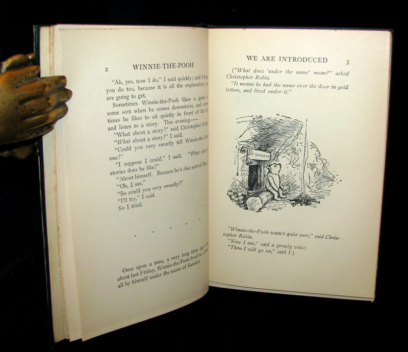 1926 Rare First Edition - A. A. Milne & Ernest H. Shepard - WINNIE-THE-POOH