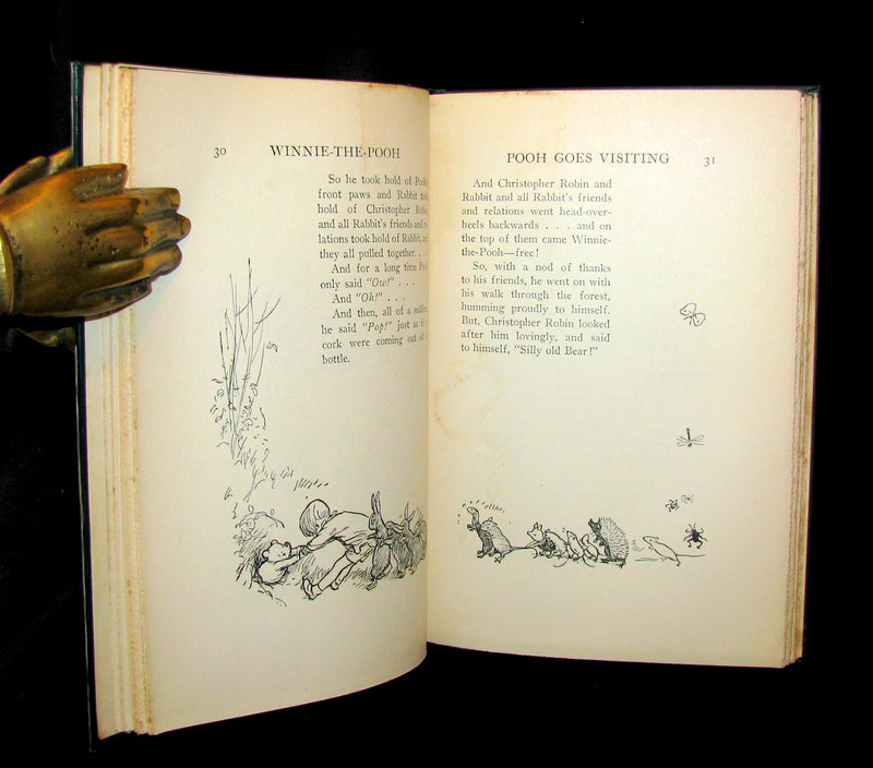 1926 Rare First Edition - A. A. Milne & Ernest H. Shepard - WINNIE-THE-POOH