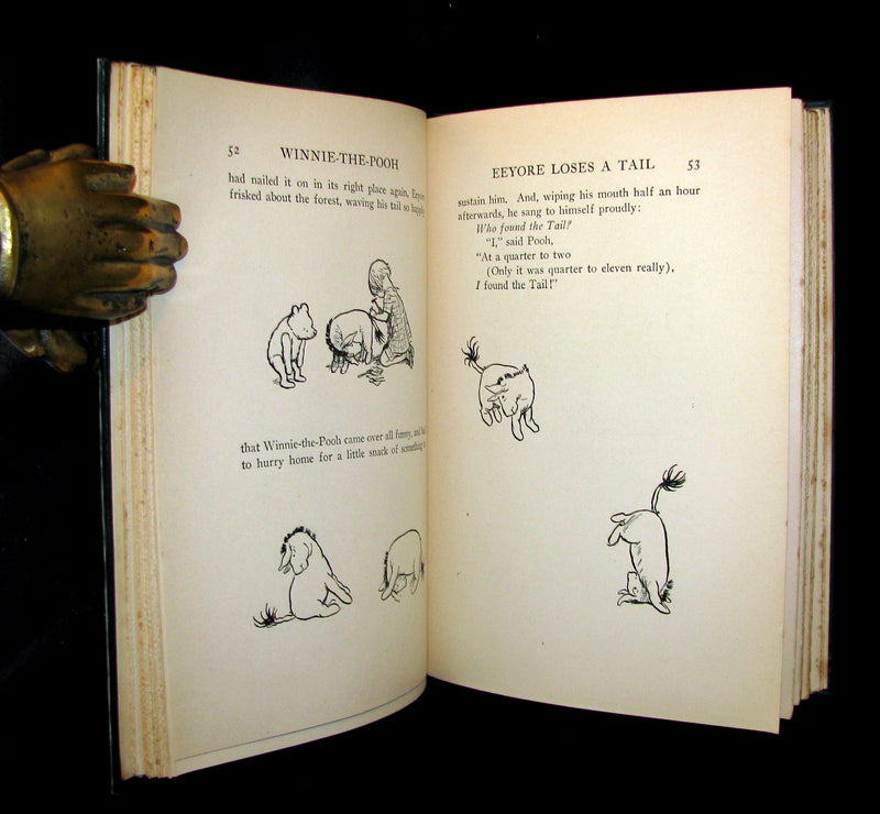 1926 Rare First Edition - A. A. Milne & Ernest H. Shepard - WINNIE-THE-POOH