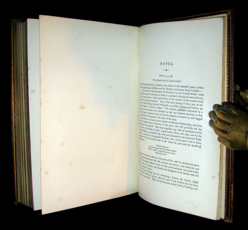 1877 Rare Victorian Book -  The Poetical Works of Longfellow Illustrated by Sir John Gilbert.