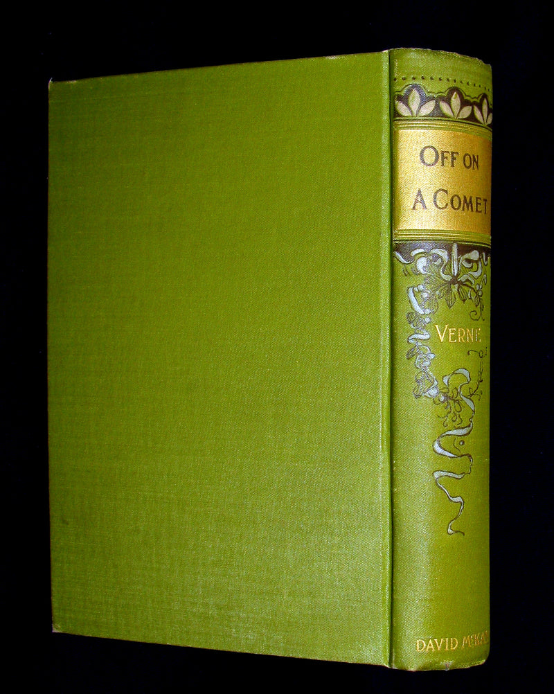 1890 Rare Book - Jules Verne, Off on a Comet! A Journey through Planetary Space.