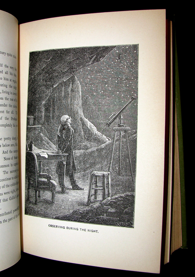 1890 Rare Book - Jules Verne, Off on a Comet! A Journey through Planetary Space.