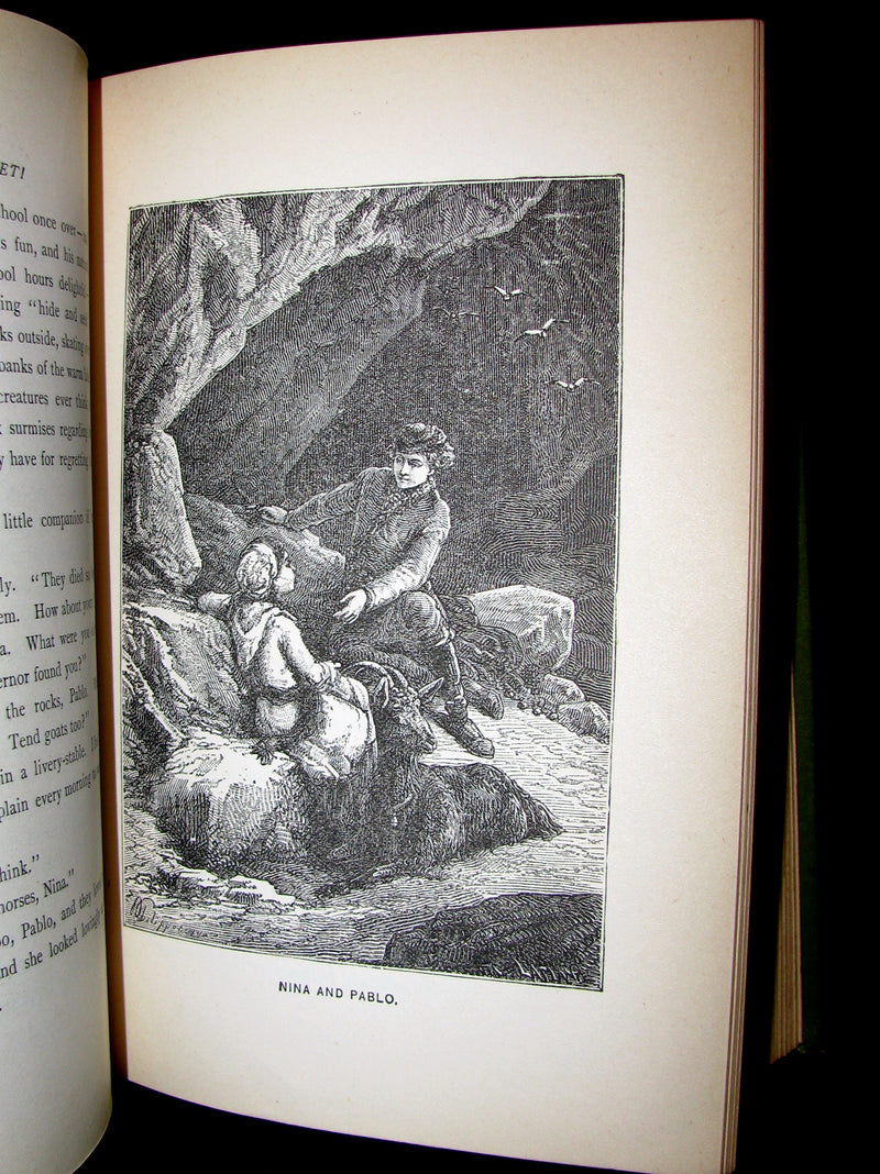 1890 Rare Book - Jules Verne, Off on a Comet! A Journey through Planetary Space.