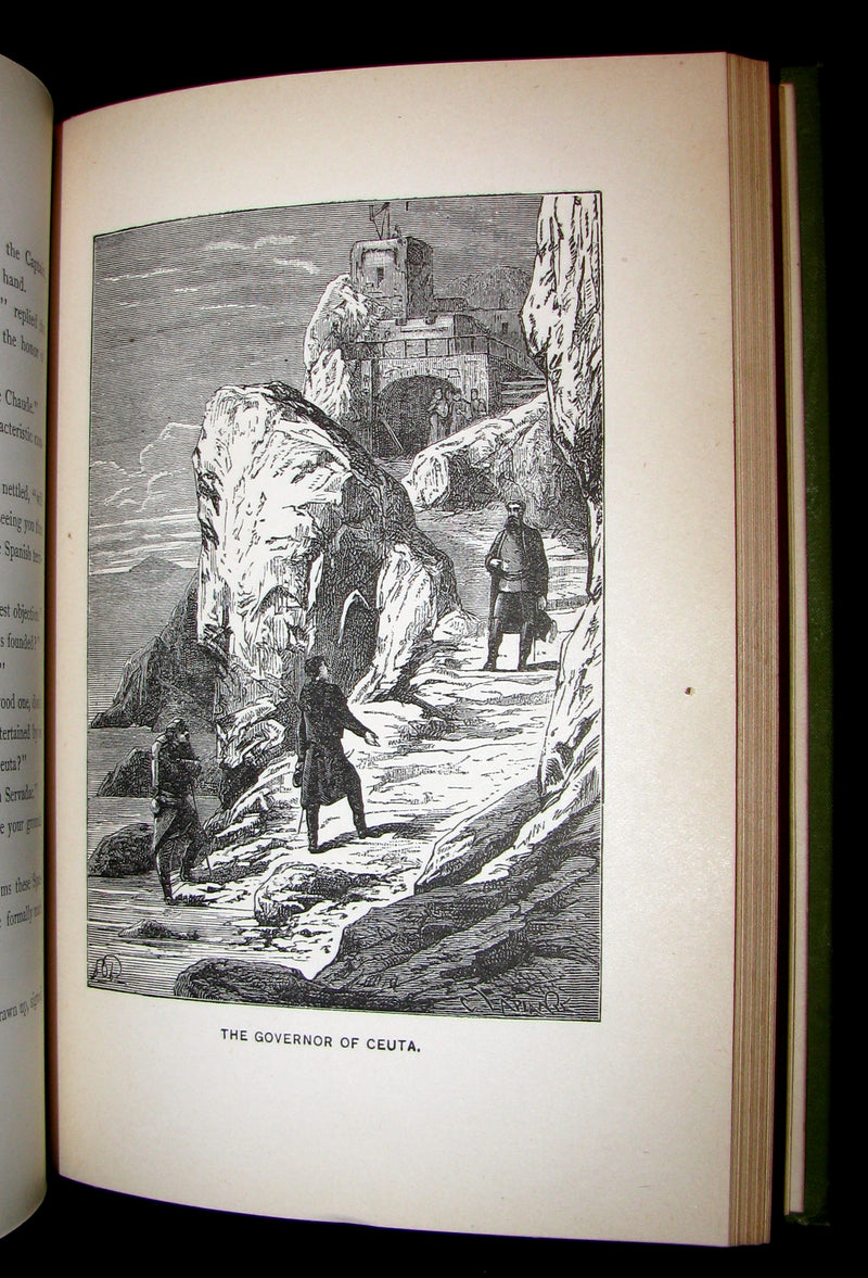 1890 Rare Book - Jules Verne, Off on a Comet! A Journey through Planetary Space.