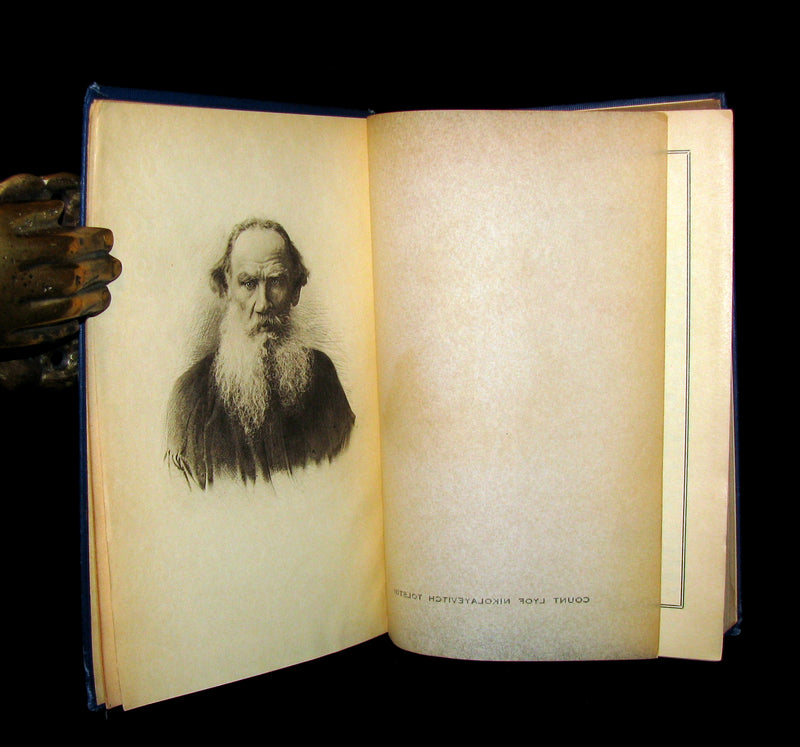 1926 Rare Book set - WAR and PEACE by Count Lev Nikolayevich Tolstoy. Illustrated.