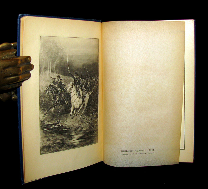 1926 Rare Book set - WAR and PEACE by Count Lev Nikolayevich Tolstoy. Illustrated.