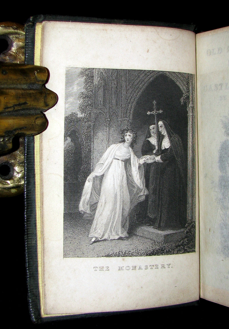 1839 Rare Gothic Book - The Castle of Otranto, (Bound with) The Old English Baron