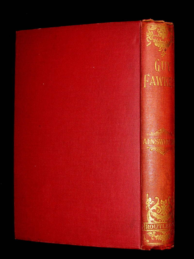 1841 Rare Book - Guy Fawkes, or the Gunpowder Treason by William Harrison Ainsworth