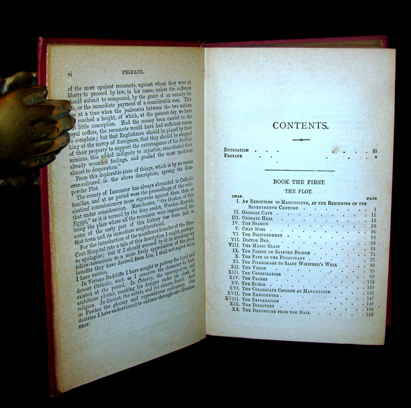 1841 Rare Book - Guy Fawkes, or the Gunpowder Treason by William Harrison Ainsworth