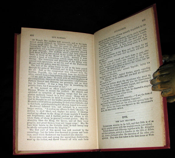 1841 Rare Book - Guy Fawkes, or the Gunpowder Treason by William Harrison Ainsworth