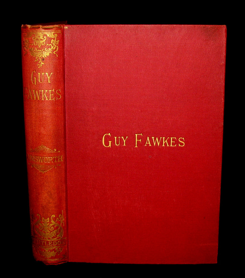 1841 Rare Book - Guy Fawkes, or the Gunpowder Treason by William Harrison Ainsworth