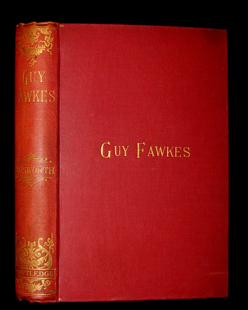 1841 Rare Book - Guy Fawkes, or the Gunpowder Treason by William Harrison Ainsworth