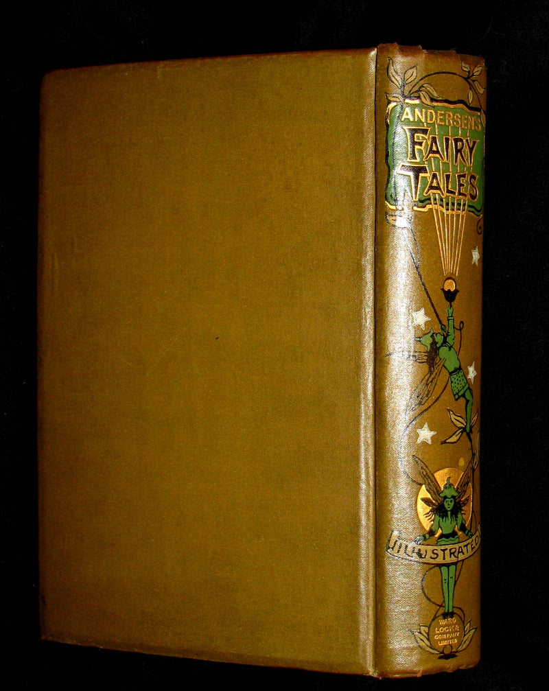 1890 Rare Victorian Book -  Hans Christian Andersen's FAIRY TALES illustrated