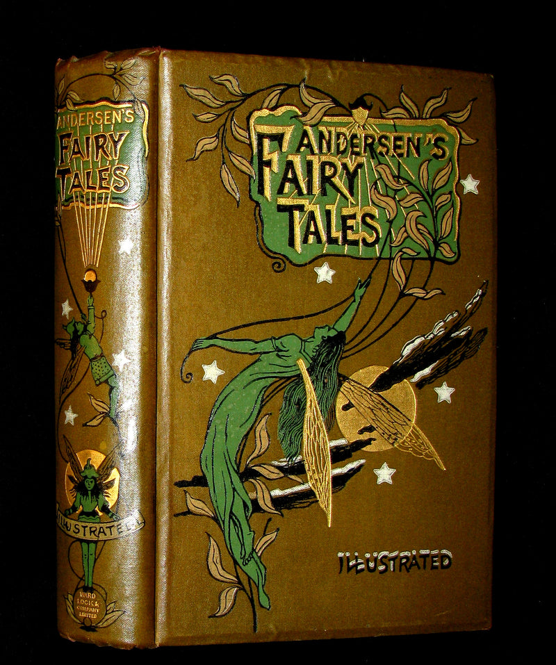1890 Rare Victorian Book -  Hans Christian Andersen's FAIRY TALES illustrated
