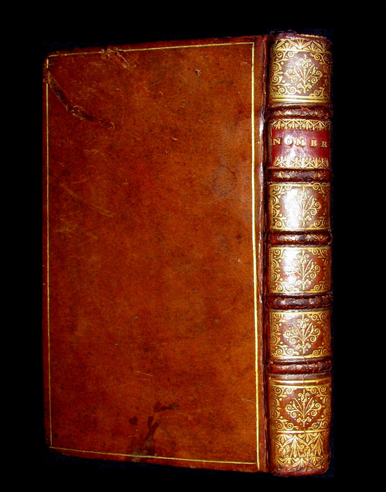 1697 Rare Latin French Bible - The Book of Numbers - Les Nombres by Le Maistre de Sacy