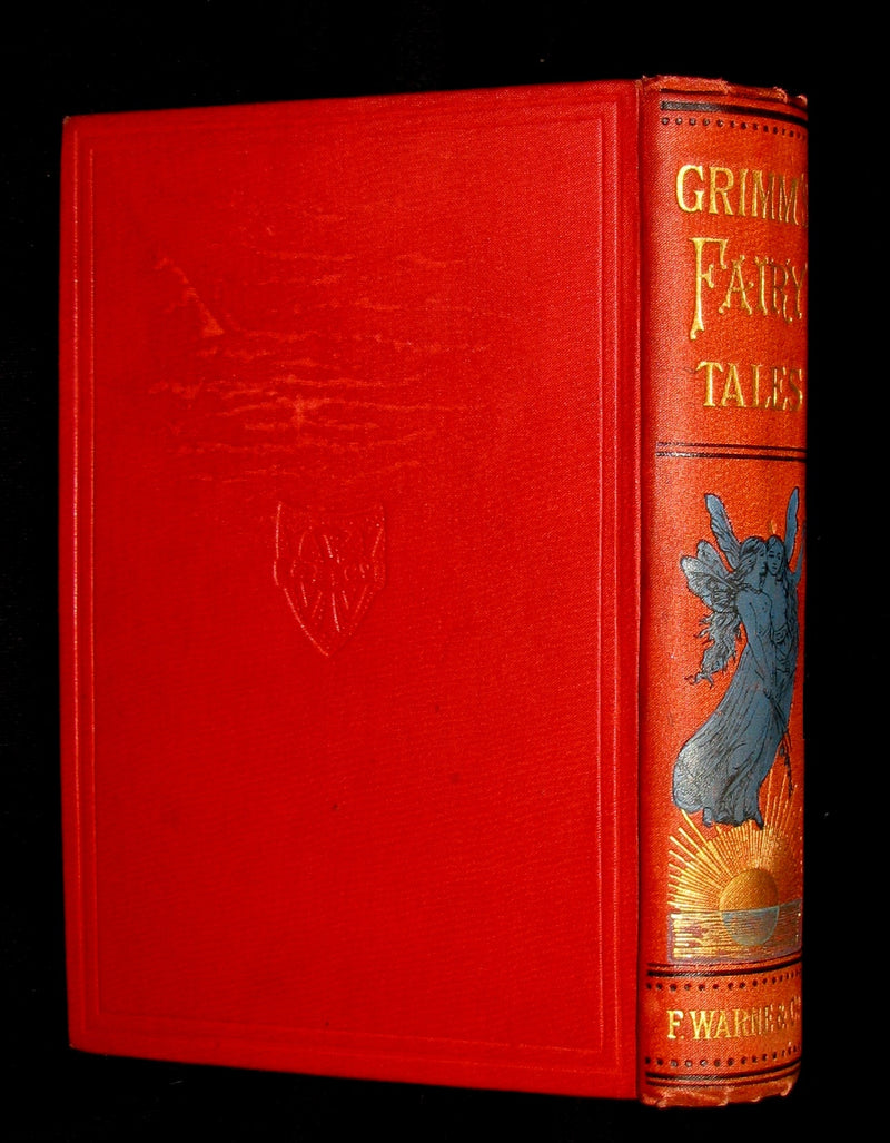 1890 Scarce Victorian Book ~ Grimm's Fairy Tales Illustrated