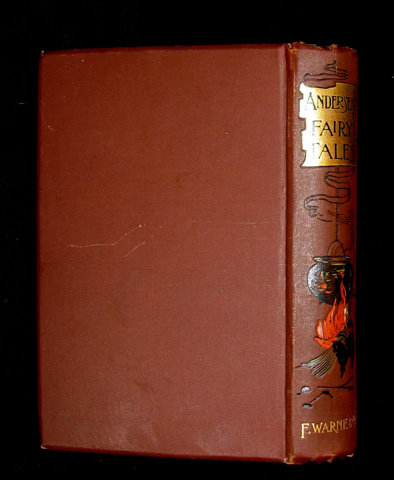 1895 Rare Victorian Book -  Hans Christian Andersen's FAIRY TALES with Original Illustrations