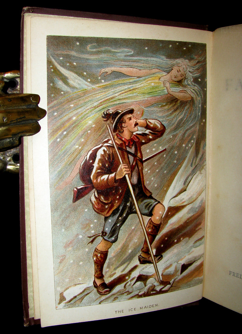 1895 Rare Victorian Book -  Hans Christian Andersen's FAIRY TALES with Original Illustrations