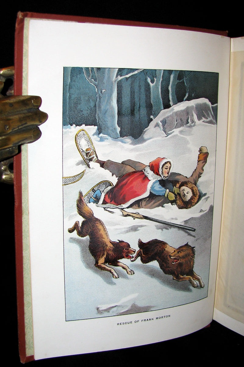 1894 Rare Victorian Book - UNGAVA  A Tale of Esquimau Land by Robert Michael Ballantyne