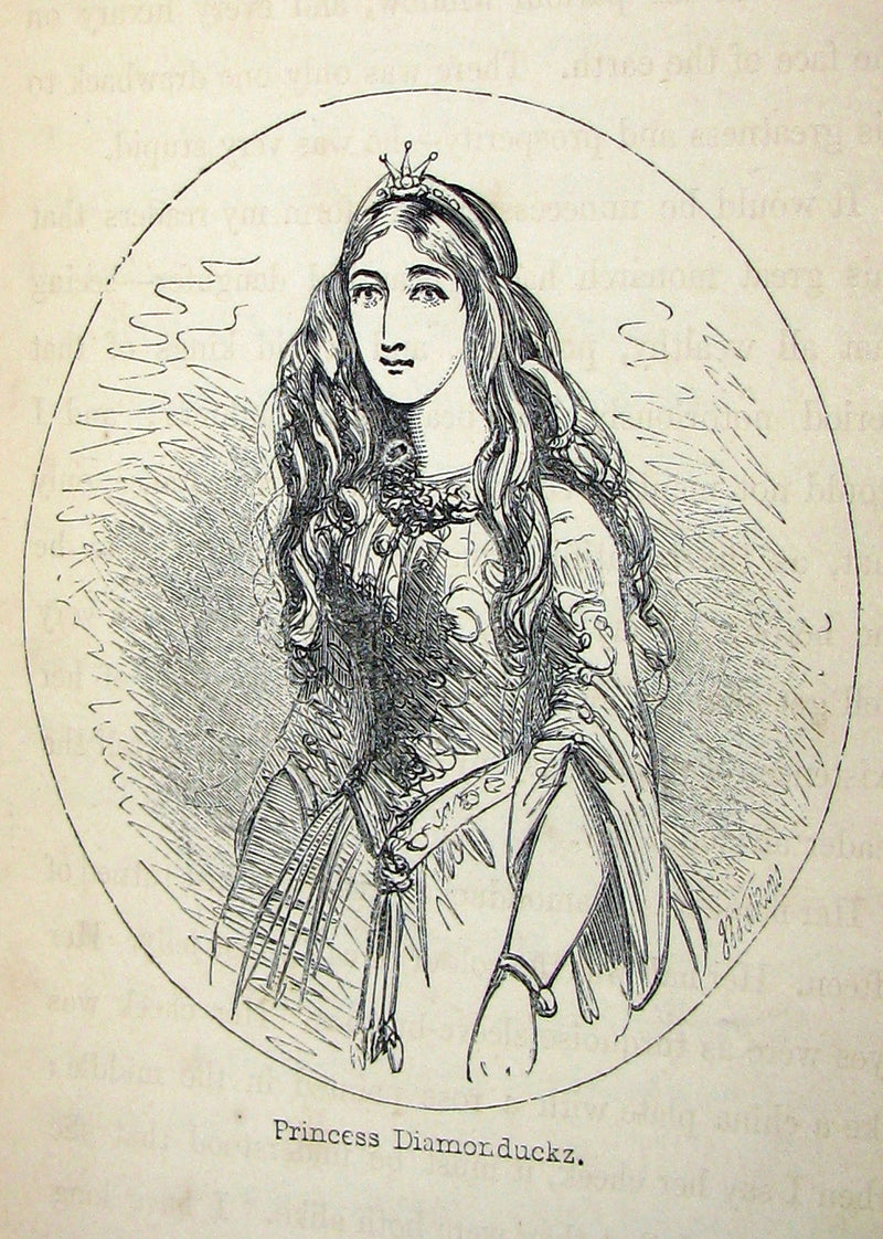 1859 Scarce Victorian Book ~ Ulf the Minstrel - A Dragon Christmas Story by Robert B. Brough