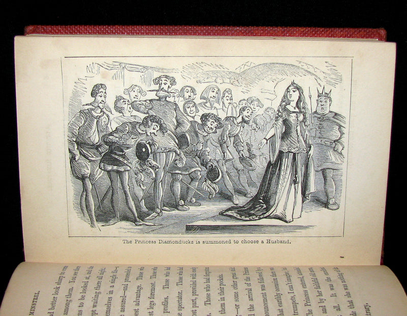 1859 Scarce Victorian Book ~ Ulf the Minstrel - A Dragon Christmas Story by Robert B. Brough