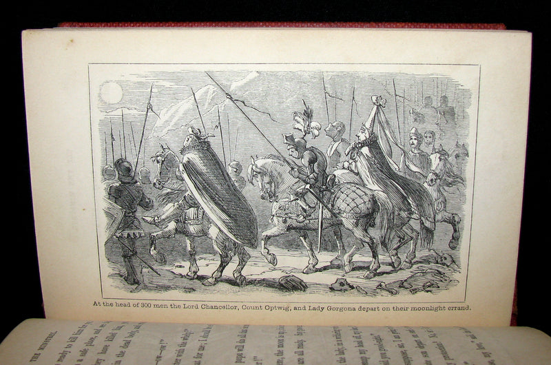1859 Scarce Victorian Book ~ Ulf the Minstrel - A Dragon Christmas Story by Robert B. Brough