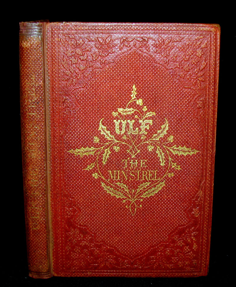 1859 Scarce Victorian Book ~ Ulf the Minstrel - A Dragon Christmas Story by Robert B. Brough