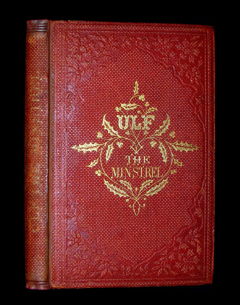 1859 Scarce Victorian Book ~ Ulf the Minstrel - A Dragon Christmas Story by Robert B. Brough