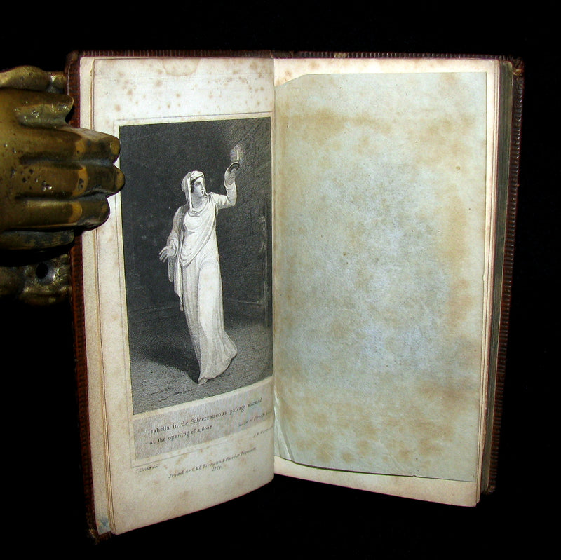 1826 Rare Gothic Book - The Castle of Otranto, (Bound with) The Old English Baron