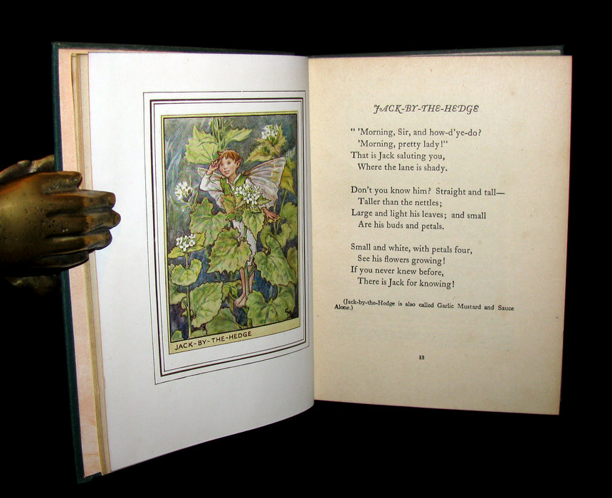 1950 Rare Book - Cicely Mary Barker - FAIRIES OF THE FLOWERS AND TREES - 1st Ed