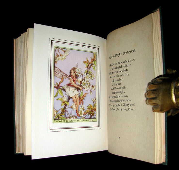 1950 Rare Book - Cicely Mary Barker - FAIRIES OF THE FLOWERS AND TREES - 1st Ed