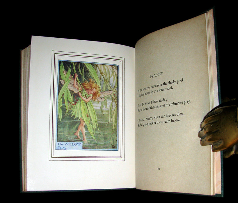 1950 Rare Book - Cicely Mary Barker - FAIRIES OF THE FLOWERS AND TREES - 1st Ed