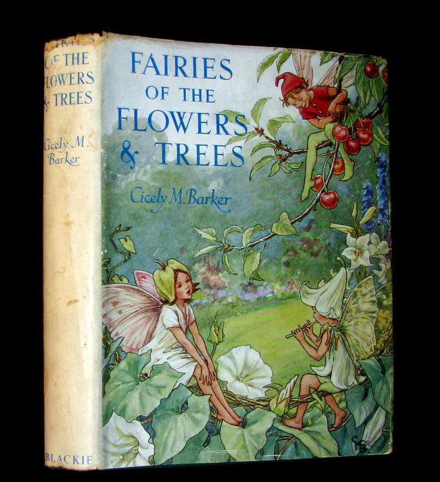 1950 Rare Book - Cicely Mary Barker - FAIRIES OF THE FLOWERS AND TREES - 1st Ed