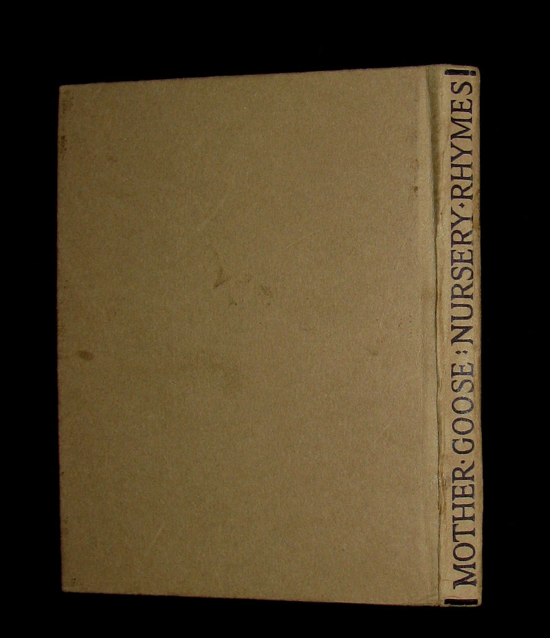 1920 Scarce Book -  MOTHER GOOSE illustrated by Margaret W. Tarrant