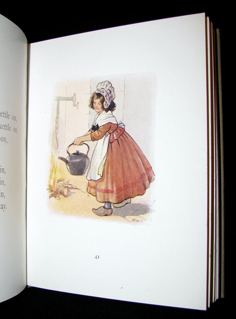 1920 Scarce Book -  MOTHER GOOSE illustrated by Margaret W. Tarrant