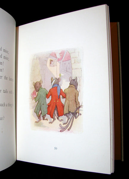 1920 Scarce Book -  MOTHER GOOSE illustrated by Margaret W. Tarrant