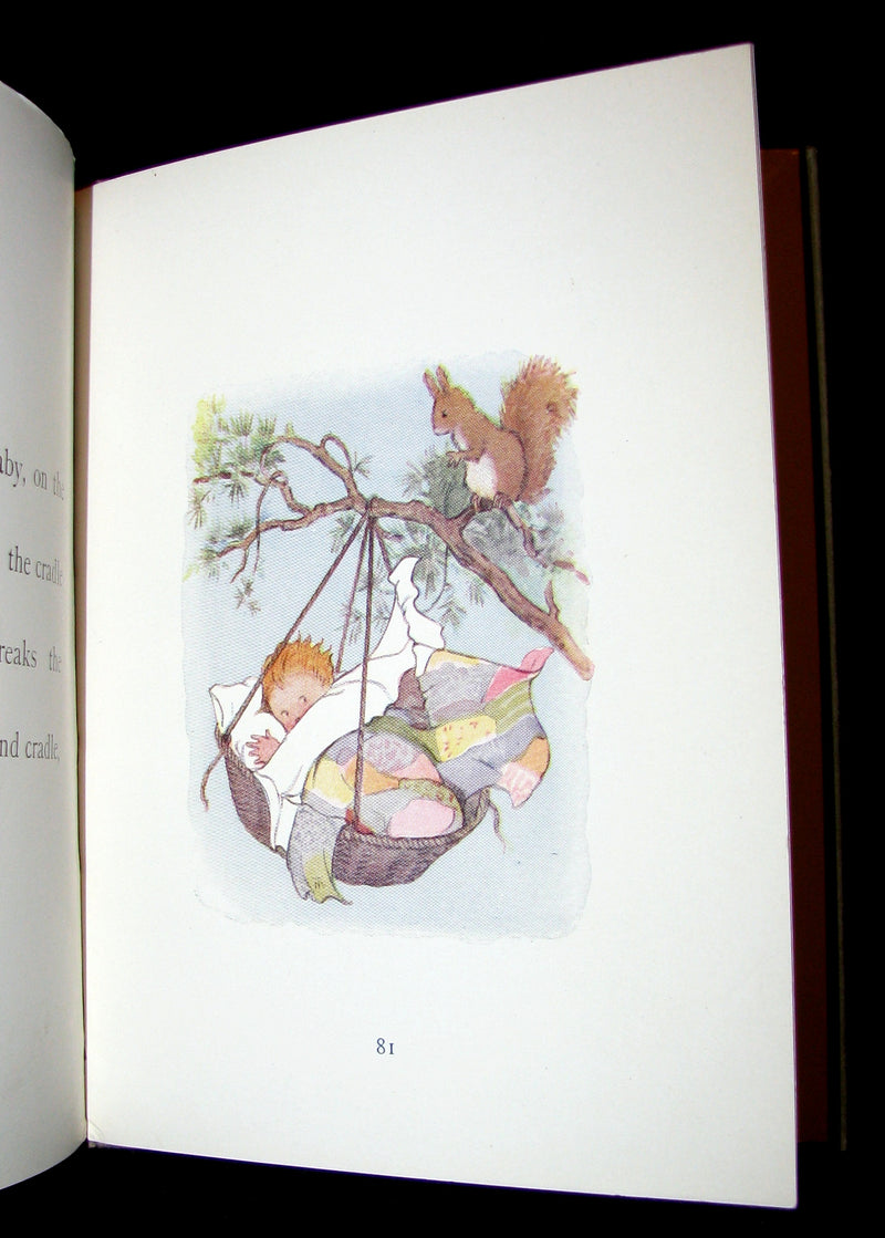 1920 Scarce Book -  MOTHER GOOSE illustrated by Margaret W. Tarrant