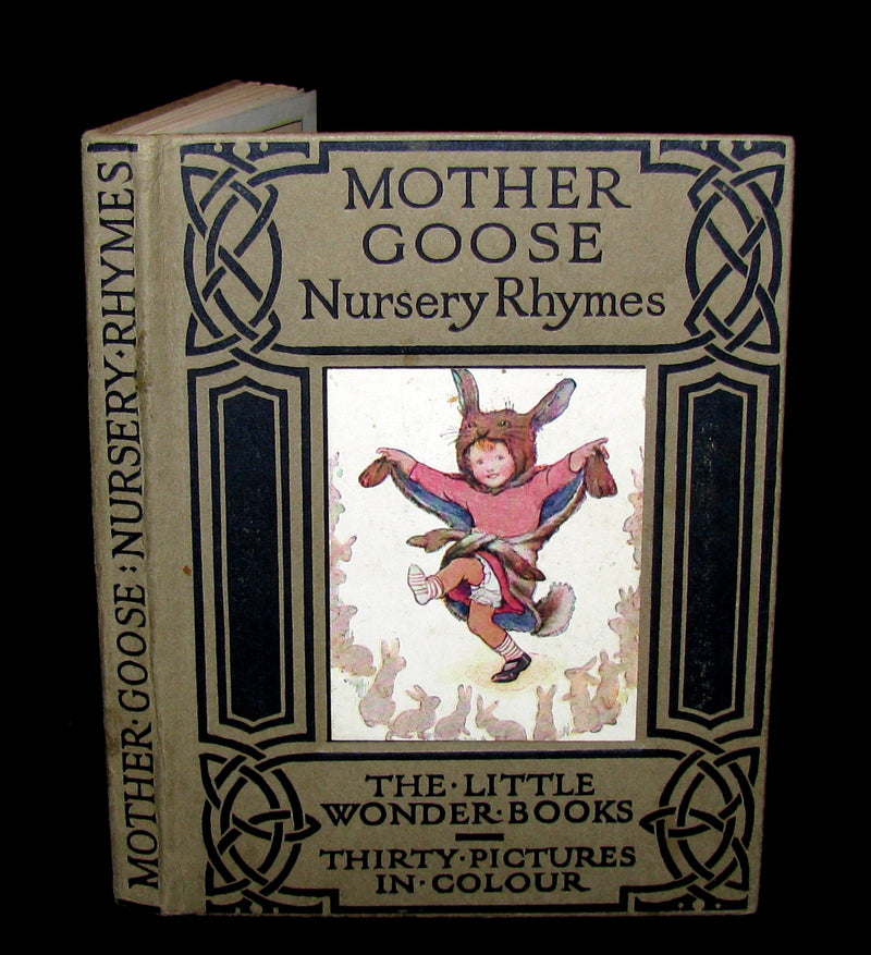 1920 Scarce Book -  MOTHER GOOSE illustrated by Margaret W. Tarrant