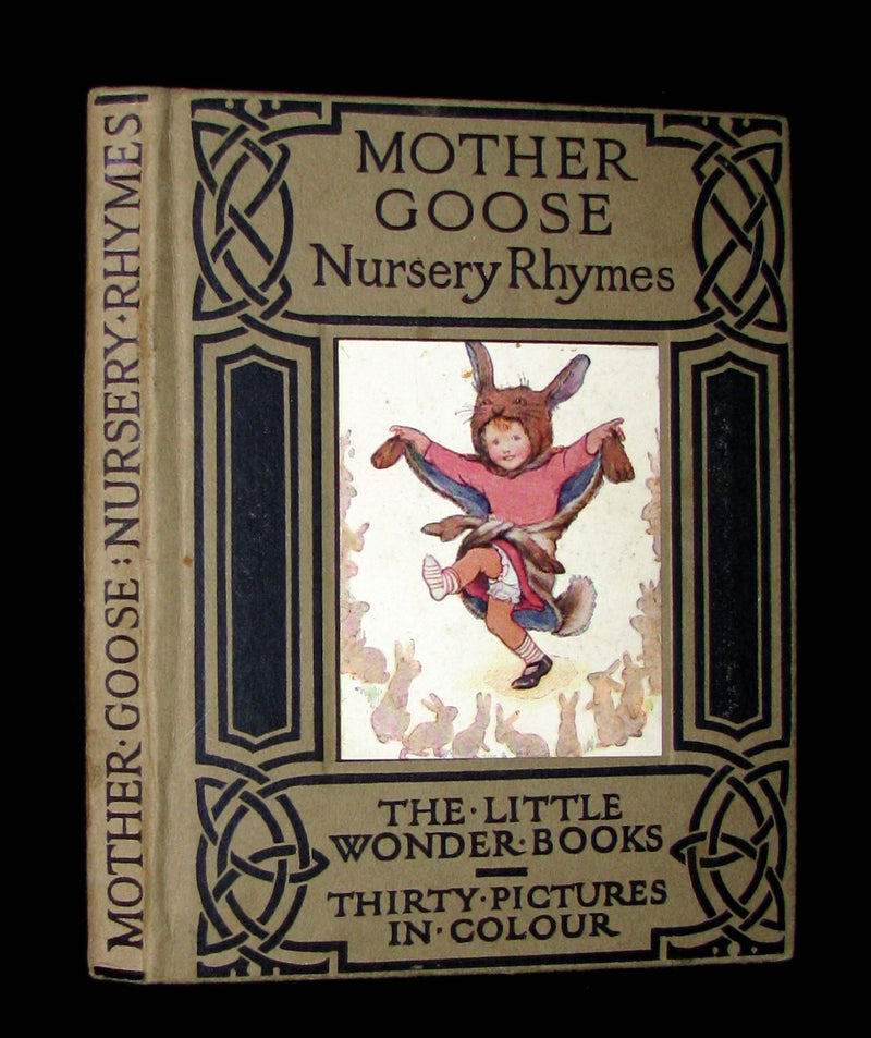 1920 Scarce Book -  MOTHER GOOSE illustrated by Margaret W. Tarrant