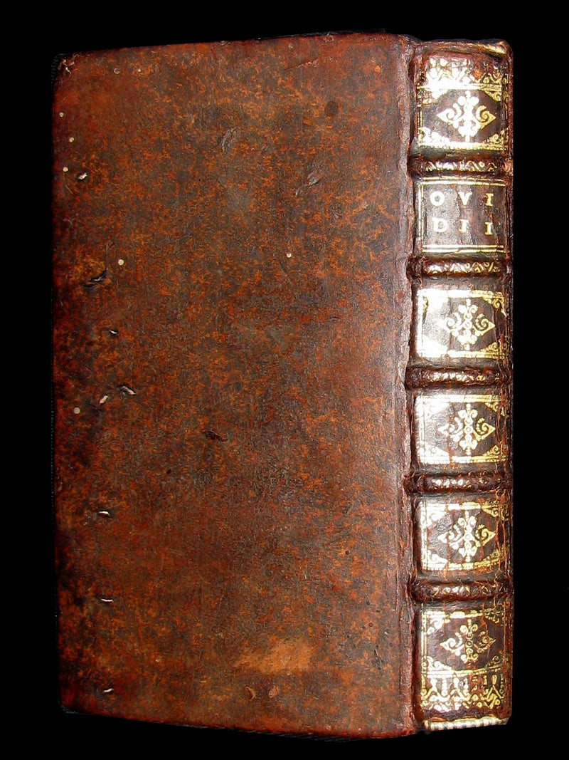 1668 Rare Latin Book - OVID Metamorphoses - Metamorphoseon libri XV. cum notis Th. Farnabii