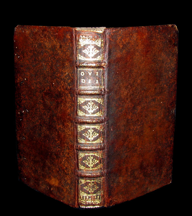 1668 Rare Latin Book - OVID Metamorphoses - Metamorphoseon libri XV. cum notis Th. Farnabii