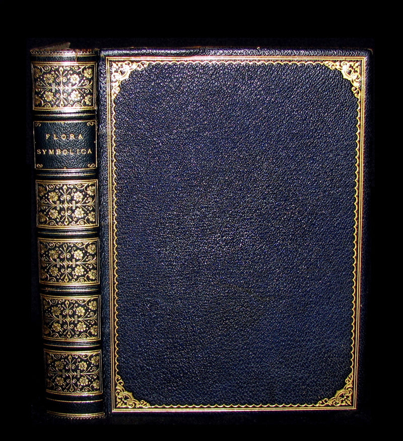 1869 Rare Floriography Book ~ FLORA SYMBOLICA or The language and sentiment of flowers.