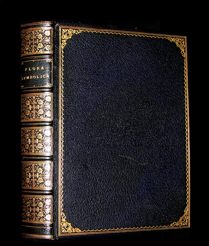 1869 Rare Floriography Book ~ FLORA SYMBOLICA or The language and sentiment of flowers.