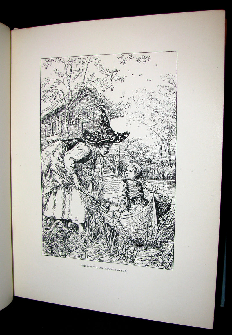 1894 Scarce Victorian Book -  Hans Christian Andersen's Snow Queen & Other Fairy Tales