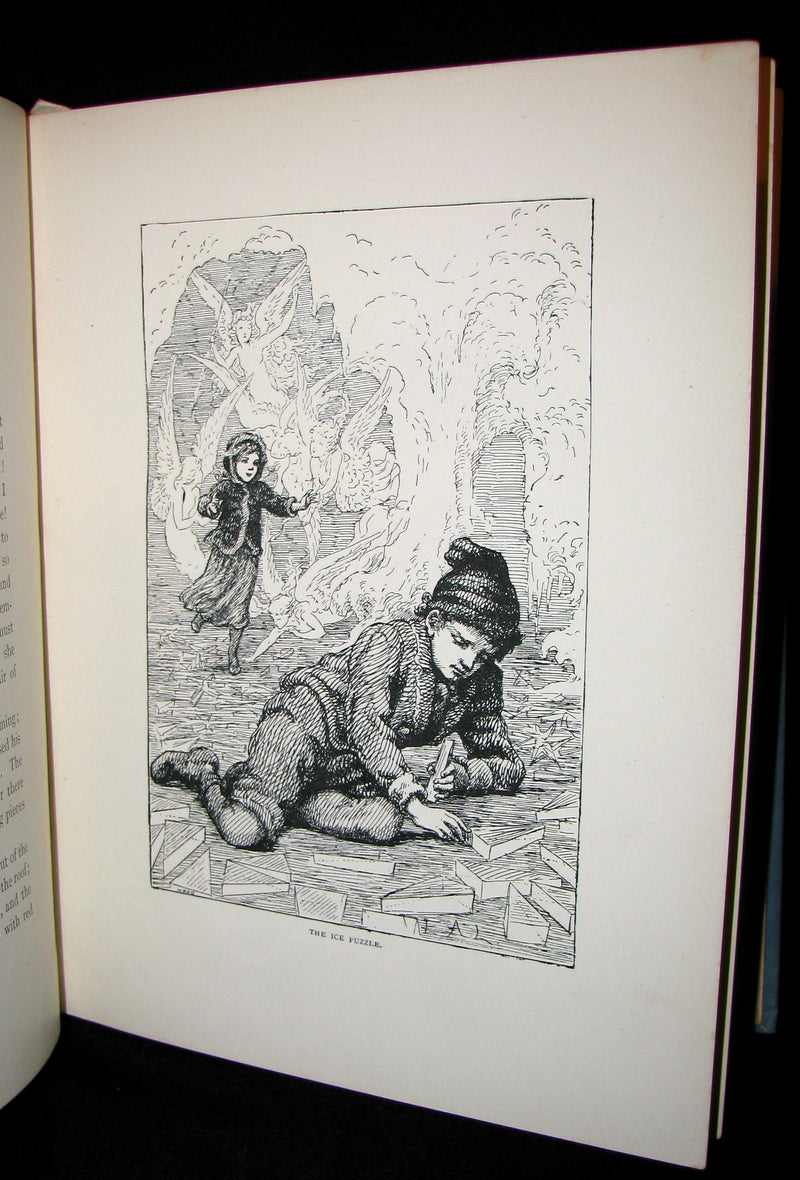 1894 Scarce Victorian Book -  Hans Christian Andersen's Snow Queen & Other Fairy Tales
