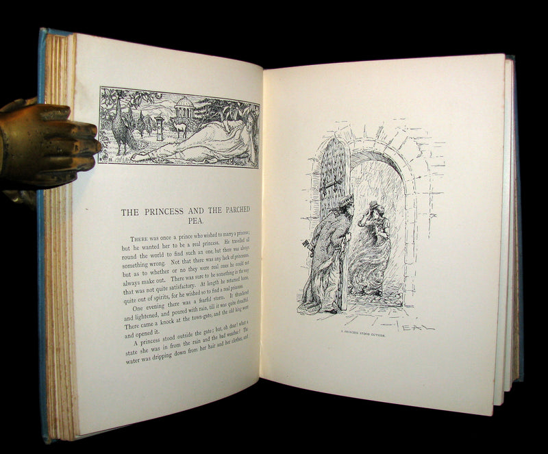 1894 Scarce Victorian Book -  Hans Christian Andersen's Snow Queen & Other Fairy Tales