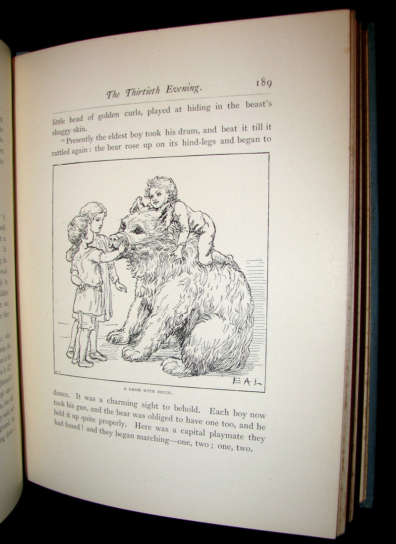 1894 Scarce Victorian Book -  Hans Christian Andersen's Snow Queen & Other Fairy Tales