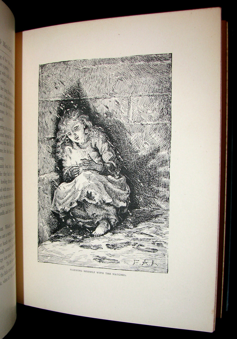 1894 Scarce Victorian Book -  Hans Christian Andersen's Snow Queen & Other Fairy Tales